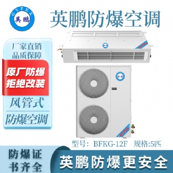 英鵬(GYPEX)防爆空調(diào)冷暖5P 化學(xué)品實驗室制藥廠防爆風(fēng)管機5匹BFKG-12F