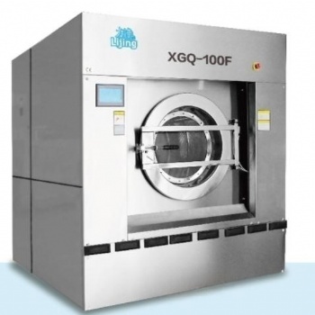廣州力凈 XGQ-100F全自動全鋼工業(yè)洗脫機(jī) 100kg大型洗衣機(jī) 洗衣廠水洗機(jī)