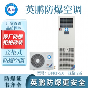 英鵬化工廠立柜式防爆空調(diào)-2匹 BFKT-5.0