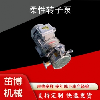 電動(dòng)衛(wèi)生級(jí)柔性轉(zhuǎn)子泵
