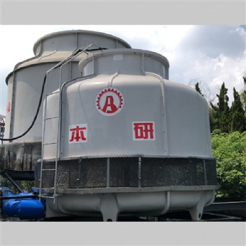 本研圓形冷卻塔 玻璃鋼冷卻塔 工業水降溫 BY-P80T