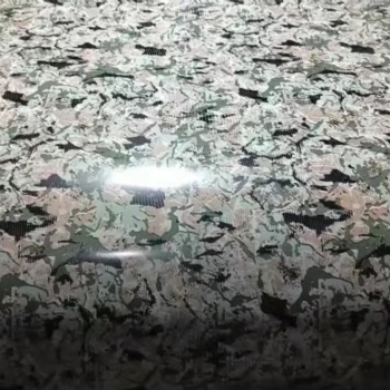 山東溫特迷彩印花板斑馬紋
