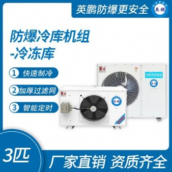英鵬防爆冷庫機組-冷凍庫3匹
