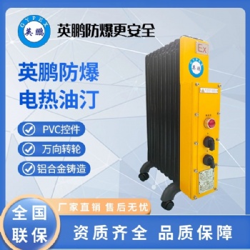 英鵬防爆電熱油汀BYT-9片石油化工廠倉庫實驗室加熱取暖器