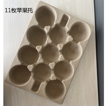 11枚紙漿蘋果托紙漿模塑