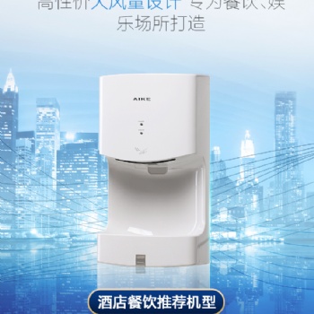 酒店衛(wèi)浴快速干手器智能感應(yīng)大風(fēng)速干手快AK2630T