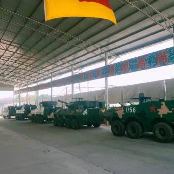 鄲城軍事模型廠家 坦克裝甲車模型駕駛體驗