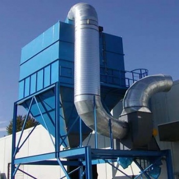 單機廢氣木工除塵器 管道單層風(fēng)閥 維護便捷