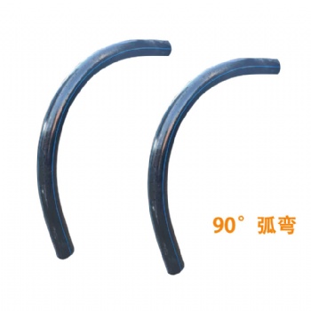 HDPE電力管彎頭 月牙大弧管45度/90度電力管 45度/90度彎頭