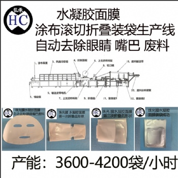 弘承自動化HC23-MMZDSCX全自動水晶面膜生產線