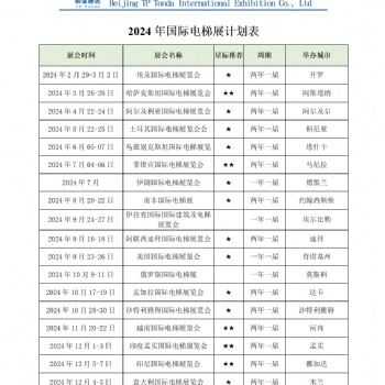 2024年越南國際電梯展覽會