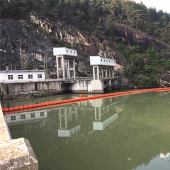 天蔚河道水面攔污浮排聚乙烯材質
