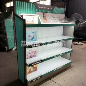 定制商場化妝品展示柜 定制商業道具柜臺 美容店產品柜，定制烤漆服裝柜