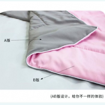 夏涼被定制批發(fā)愛(ài)蘿兔雙色夏涼被支持定制