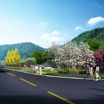 街道道路景觀規劃效果圖設計定制