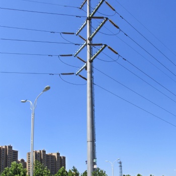 河北電力鋼桿 電力鋼管桿 電力 鋼管塔 電力鋼樁 鋼桿