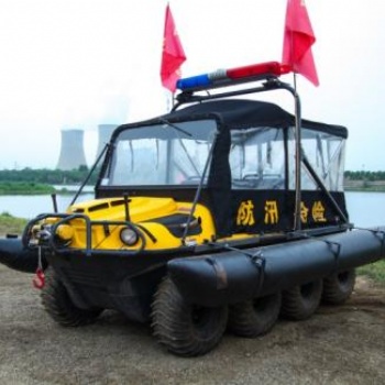 可加裝配置打造**強救援神器中小型水陸兩棲救援車