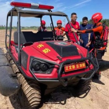 防汛救災新利器這款水陸兩棲救援車讓你形容面對水陸挑戰(zhàn)