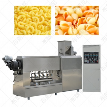 單螺桿食品生產(chǎn)機械 意大利面生產(chǎn)線 通心粉螺旋加工設(shè)備