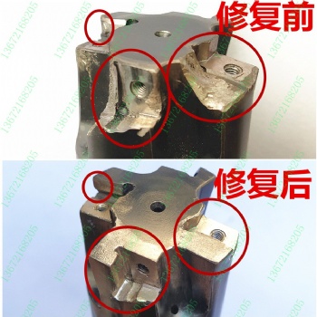 快進(jìn)給銑刀盤端面銑刀頭多齒端面銑刀磨損修復(fù)