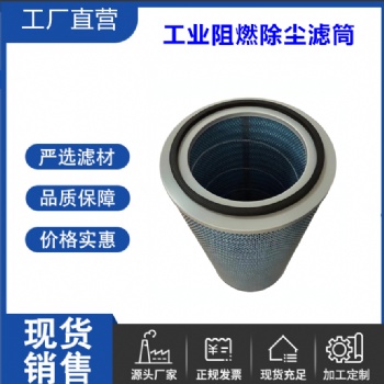除塵阻燃濾筒350X660等離子激光切割機(jī)防火花粉塵濾筒