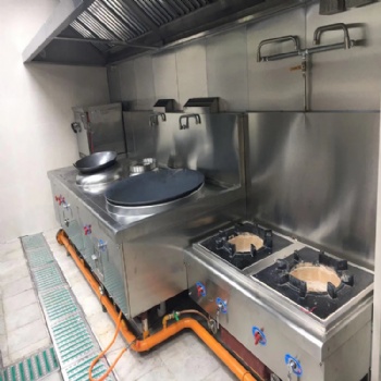 深圳唐閣酒店酒樓企業職工食堂商用廚房設備維修節能廚具爐灶風機蒸柜